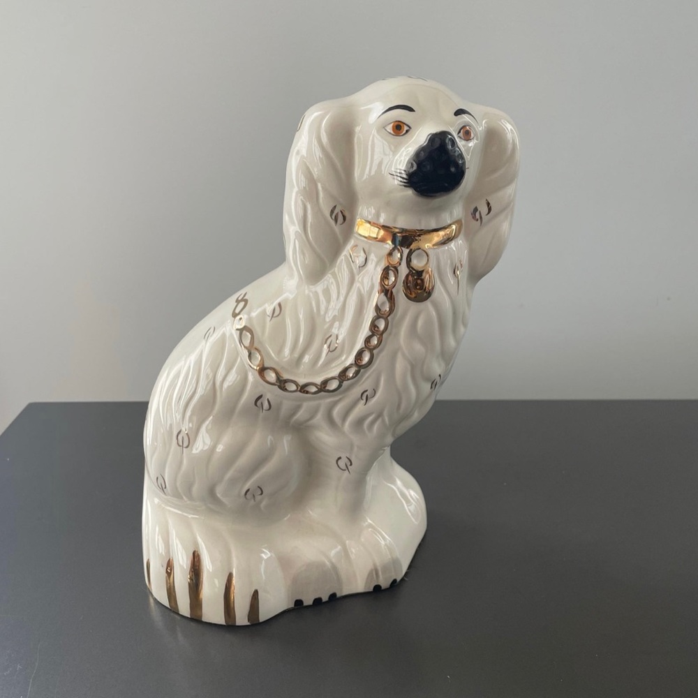 Vintage 50’s English Staffordshire Dog